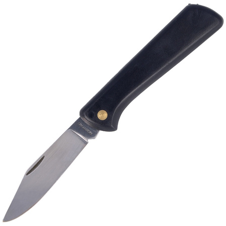 MAC A950 Camp Knife Black ABS, Satin W 1.4028 (MC A950 BLK)