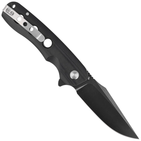Bestech Arctic Black G10, Black Stonewashed D2 knife (BG33A-2)