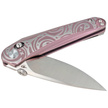 Bestech Mothus Purple Titanium, Satin M390 by Kombou Knife (BT2206D)