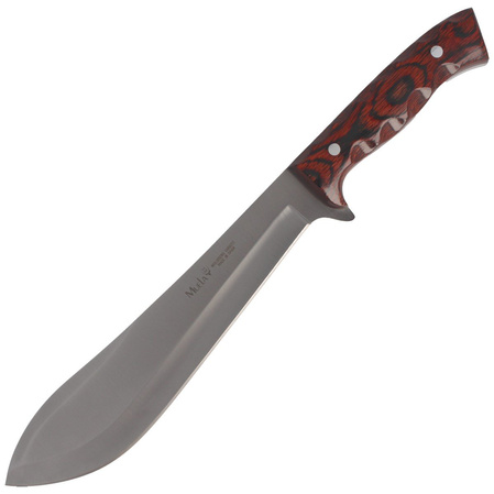 Muela Machete Pakka Wood Knife, Satin X50CrMoV15