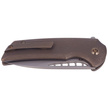 Nóż składany WE Knife Mini Malice Bronze Titanium, Silver Bead Blasted CPM 20CV by Ferrum Forge (WE054BL-4)