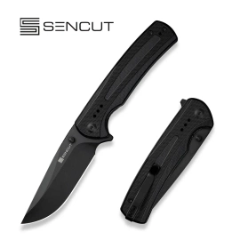 Nóż składany Sencut Regnator Black G10, Black 9Cr18MoV (S24057-1)