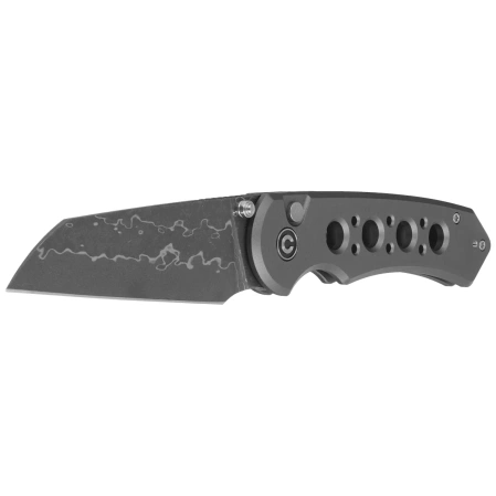 Civivi Pragma Prime Knife Gray Aluminum, Damascus (C24067-DS1)