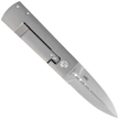 Maserin Daga Black/Silver FatCarbon, Satin Elmax by Attilio Morotti Knife (372/N)