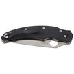 Spyderco Opus Black G-10 PlainEdge Knife (C218GP)