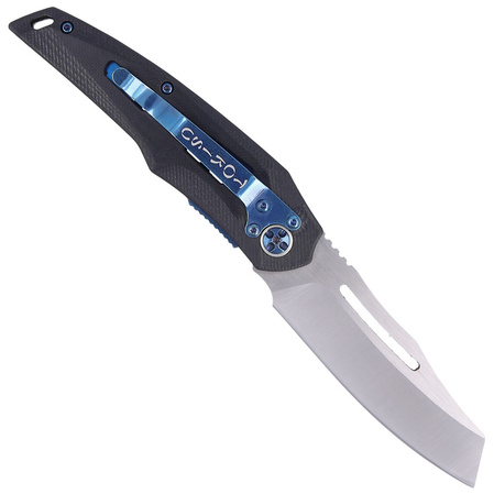 Nóż składany TOKISU Tactical Black G10 / Carbon Fiber, Satin D2 (18714)