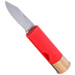 Nóż składany Martinez Albainox Cartridge Cal. 12 Red ABS, Satin 3Cr13Mov (18496)