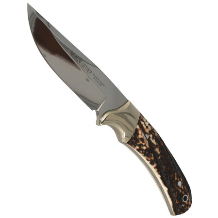 Nóż Muela Full Tang Dear Stag, Satin 1.4116 (SETTER-11A)
