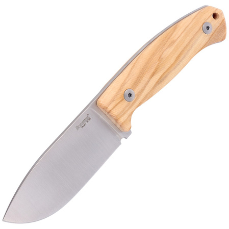 LionSteel Bushcraft Olive Wood, Satin Blade M390 by Molletta (M2M UL)