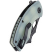 Bestech Lizard Transparent G10, Black Stonewashed D2 Knife (BG39E)