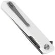 Nóż składany Bestechman Dundee White G10, Grey Titanized / Satin D2 by Ostap Hel (BMK01G)