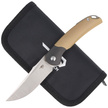 Nóż składany Bestech Supernova Gold Titanium/Black Zirconium, Satin M390 (BT2111C)