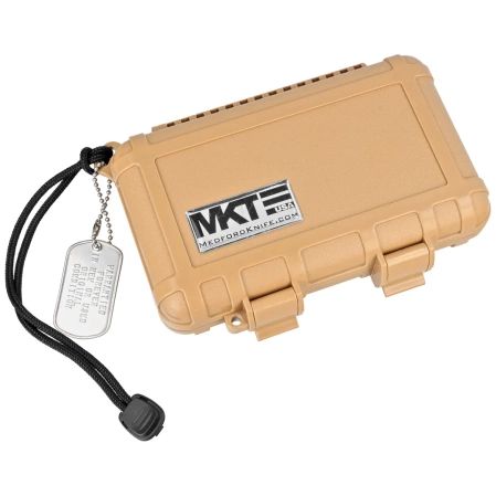 Nóż składany Medford 187 DP Blue Titanium, Flamed HW/Clip, Tumbled D2 by Greg Medford