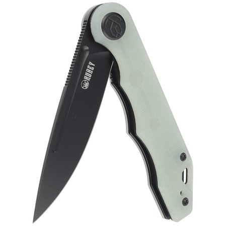 Nóż składany Kubey Knife Mizo Jade G10, Bead Blast AUS-10 by Tiguass (KU312G)