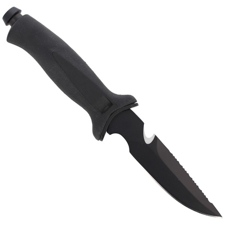 FOX Tekno Military 2 Black / Black Blade diving knife (641)