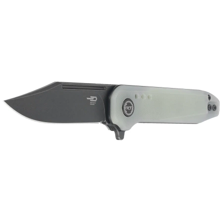 Nóż składany Bestech Syntax CP Transparent G10, Black Stonewashed CPM 154CM by Todd Knife and Tool (BG41C)