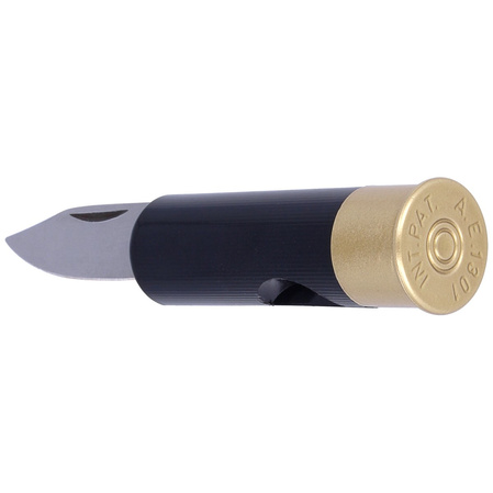 Maserin Cartridge Cal. 12 Black Nylon, Stainless Polished Knife (70 BLK)