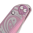 Bestech Mothus Purple Titanium, Satin by Hand M390 by Kombou Knife (BT2206E)