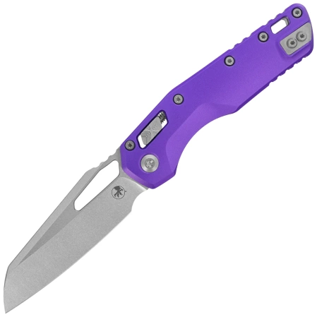 Microtech MSI S/E Knife Purple Aluminum, Stonewashed M390MK by Tony Marfione (210-10PU)