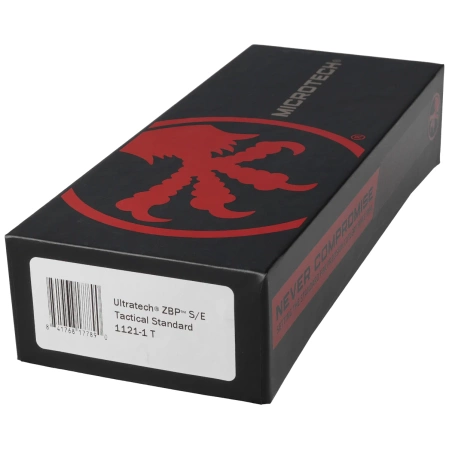 Microtech Ultratech Gen III ZBP S/E OTF Knife Black Aluminum, Tactical M390MK by Tony Marfione (1121-1T)