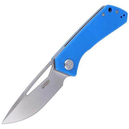 Nóż składany Kubey Thalia Blue G10, Beadblasted D2 (KU331B)