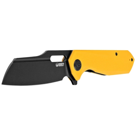 Nóż składany Kubey Atlas Yellow G10, Blackwashed 14C28N by Jelly Jerry (KU328E)