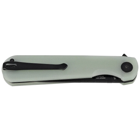 Nóż składany Bestechman Flick Jade G10, Black PVD D2 by Ostap Hel (BMK13E)
