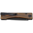 Kubey Akino Knife Yellow Ultem, Blackwashed 14C28N by Tiguass (KU2102H)