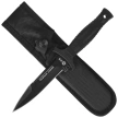 K25 Botero Boot Knife Black Rubber, Black Titanium 7Cr17Mov (31825)