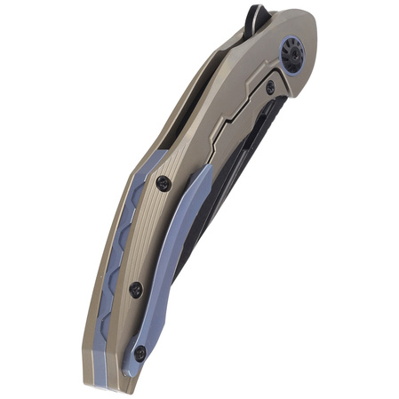 Bestech Marukka Bronze Titanium, Black Stonewashed M390 by Kombou Knife (BT2002C)