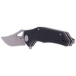 Nóż składany Kubey Phemius Black G10, Bead Blasted D2 (KU149A)