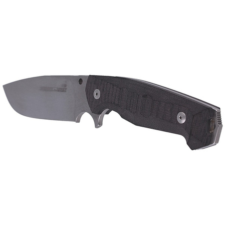 Viper Knife Borr Black Canvas Micarta, Stone Washed by Jesper Voxnæs (VT4008SWCB)