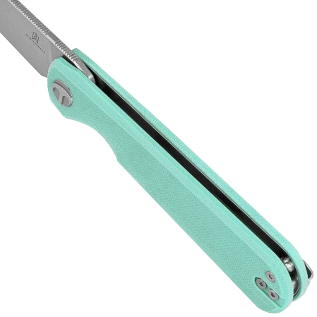 Nóż składany Bestechman Flick Aqua G10, Satin/Stonewashed D2 by Ostap Hel (BMK13D)