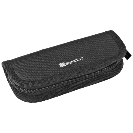 Sencut Black Vesperon Black Canvas Micarta, Black 9Cr18MoV (S20065-3)