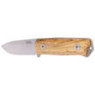 LionSTEEL B41 Olive Wood, Stonewashed Sleipner by Molletta bushcraft knife (B41 UL)