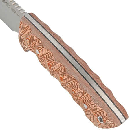 Nóż Muela Rhino-10SC.C Brown Canvas Micarta, Satin X50CrMoV15