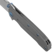 Nóż składany Reate District 9 V2 Dark Bead Blast Titanium, Blue HD, Satin 154CM (9D-V2 TDBB SAT)