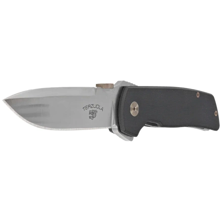 Fox Original Gangster Black Micarta, Satin MagnaCut by Bob Terzuola Knife (FX-ATC-OG01 LMB)
