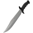 Muela 95-221 Black Rubber Knife, Satin 420H
