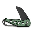 Nóż składany Civivi Pragma Green Aluminium, Black Stonewashed Nitro-V (C23062B-3)