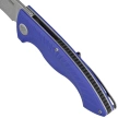 Nóż składany Kubey Timberwolf Blue G10, Stonewashed 14C28N (KU208G)