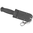 Demko Armiger 2 Clip Point Knife Black TPR, Satin 4034SS by Andrew Demko (ARM2-4034SS-CP)