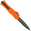 Nóż automatyczny OTF Microtech Hera II Mini D/E Orange Aluminium, Black M390MK by Tony Marfione (1702M-1OR)