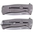Nóż składany LionSTEEL SR22 Grey Titanium, Satin Sleipner by Molletta (SR22 G)