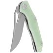 Nóż składany Kubey Phemius Jade G10, Sand Blasted 14C28N (KU149D)