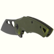 Nóż FoxEdge Atrax Green Aluminium, Black Stonewashed by Simonutti (FE-026 AOD)