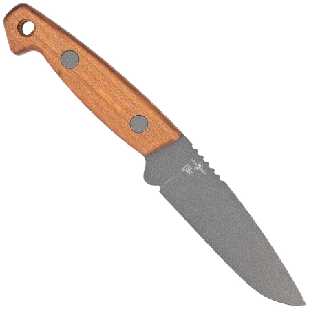 Turq Gear Wolf Drop Point Walnut Full Cubic HW Tungsten, Cerakote Tungsten Sleipner