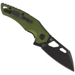 Nóż FoxEdge Atrax Green Aluminium, Black Stonewashed by Simonutti (FE-026 AOD)