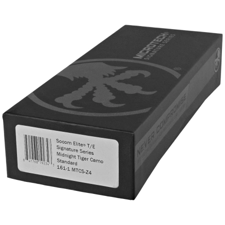 Nóż składany Microtech Socom Elite T/E-M Signature Midnight Tiger Camo Aluminium, Midnight Tiger Camo M390MK by Tony Marfione (161-1MTCS-Z4)