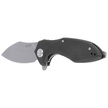 Nóż Kubey Knife Noble, Black G10, Bead Blasted D2 (KU236A)